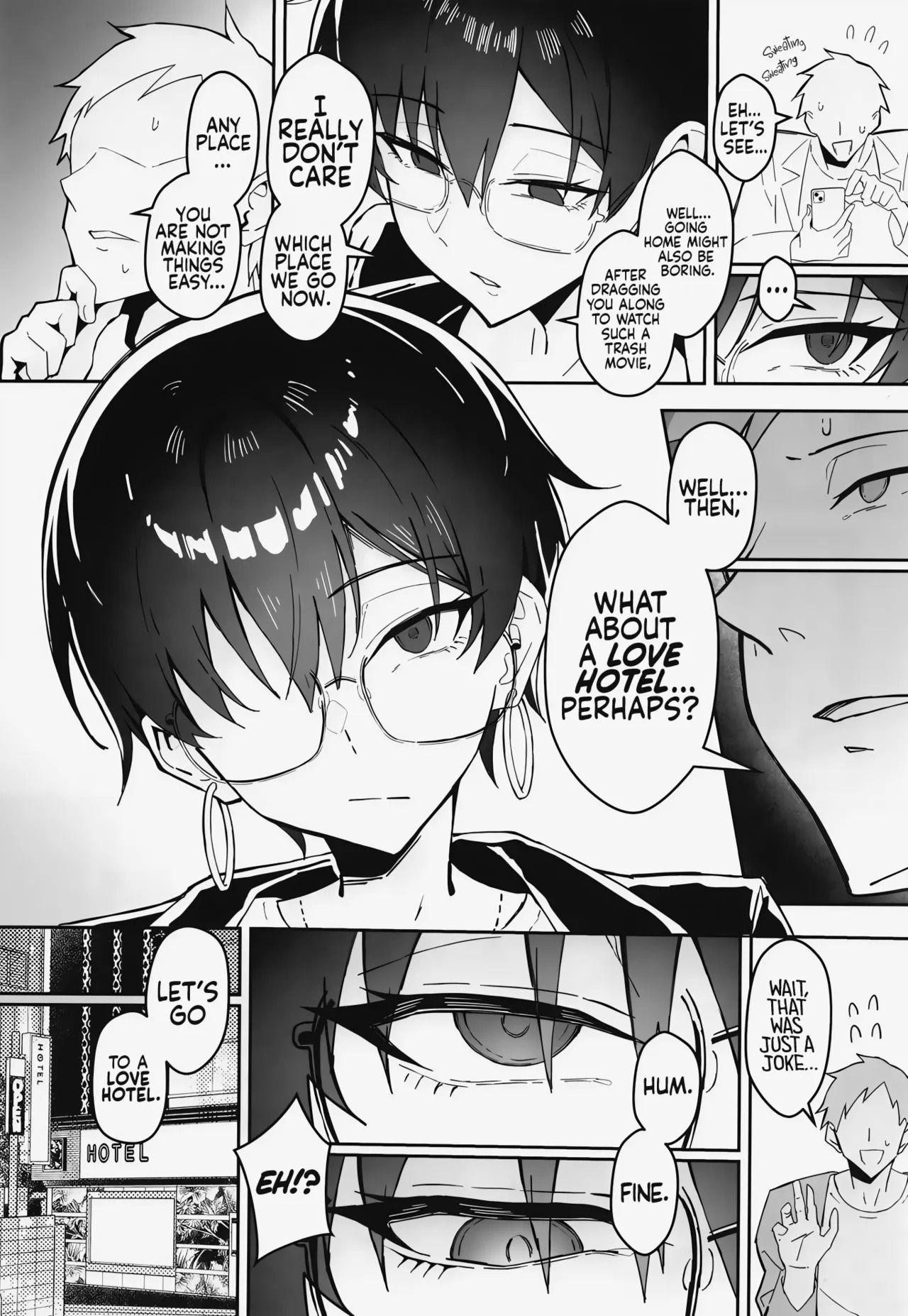 A Boring Date with My Blunt, Boyish Babe and Her Hidden Assets page 7 full