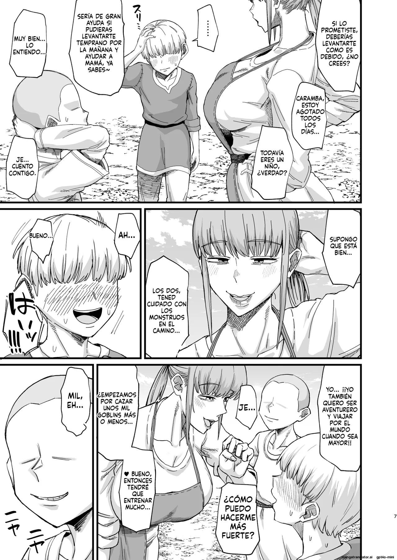 Katsute Eiyu datta Onna Tachihe｜La Mujer que Alguna Vez Fue una Heroína page 7 full