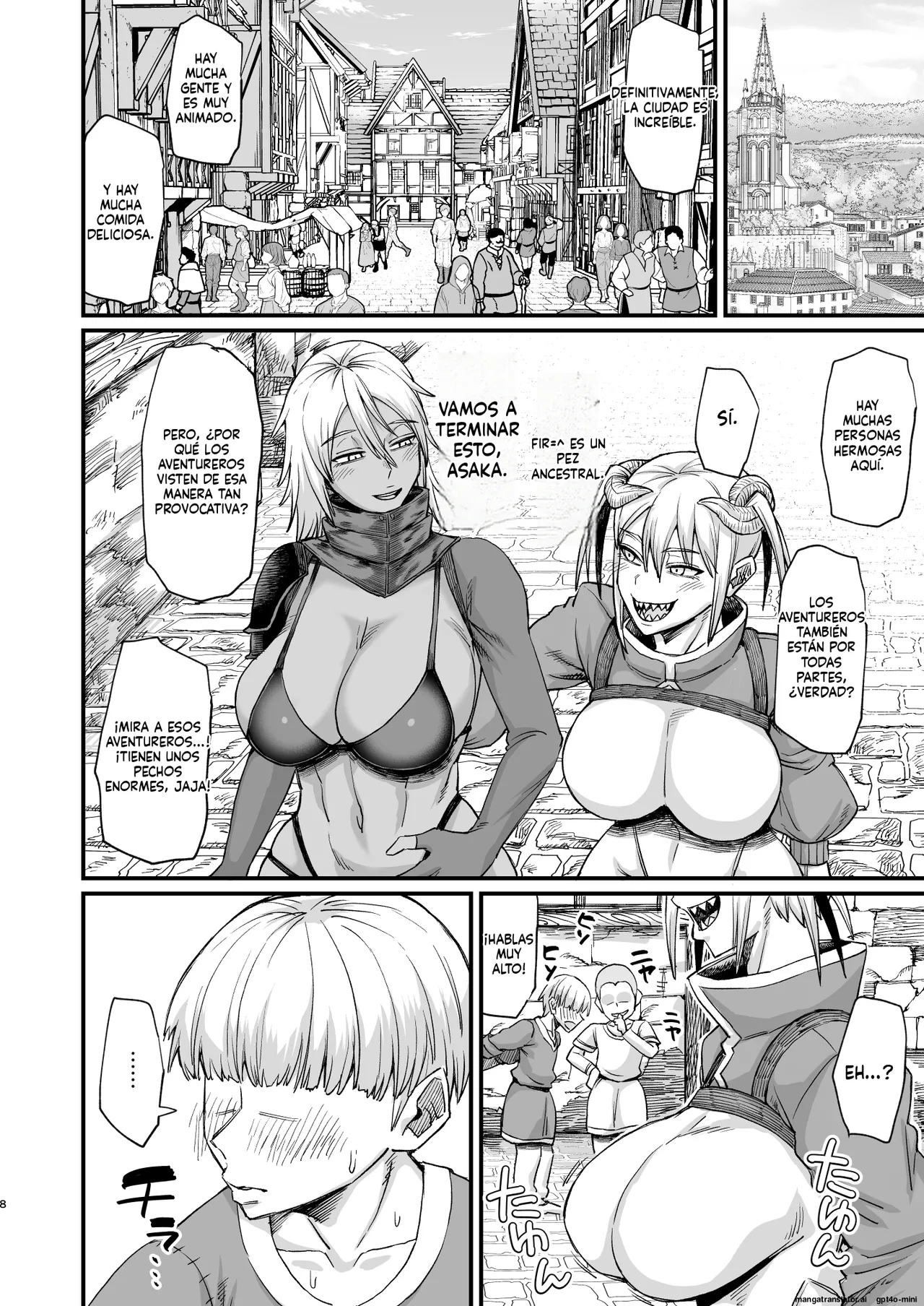 Katsute Eiyu datta Onna Tachihe｜La Mujer que Alguna Vez Fue una Heroína page 8 full