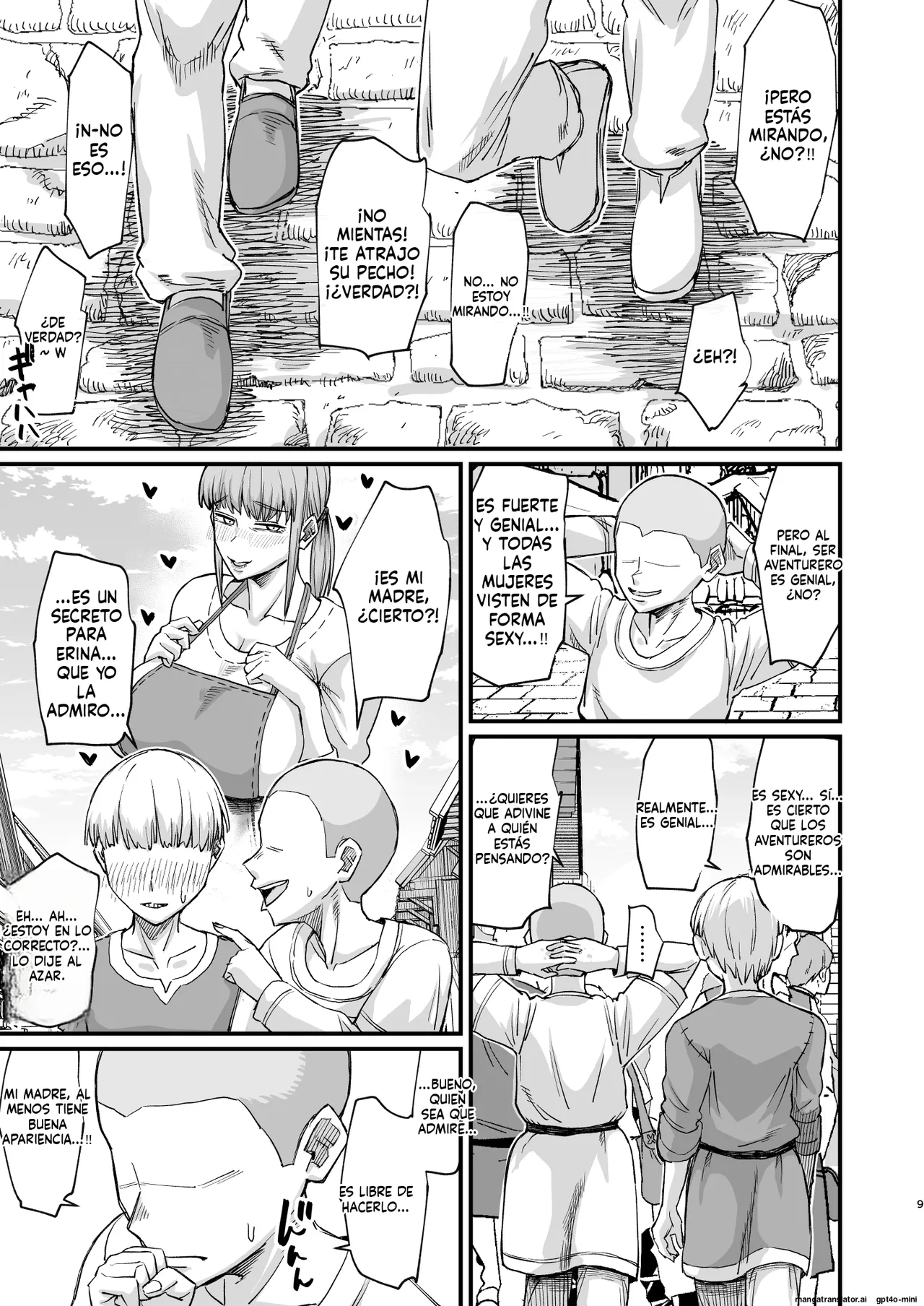 Katsute Eiyu datta Onna Tachihe｜La Mujer que Alguna Vez Fue una Heroína page 9 full