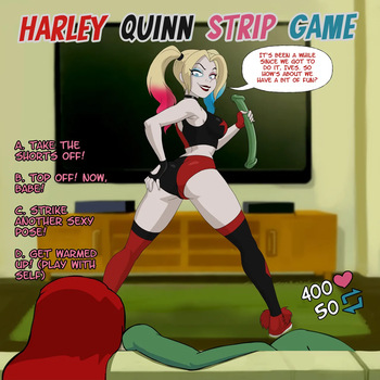 Harley Quinn Strip Game cover