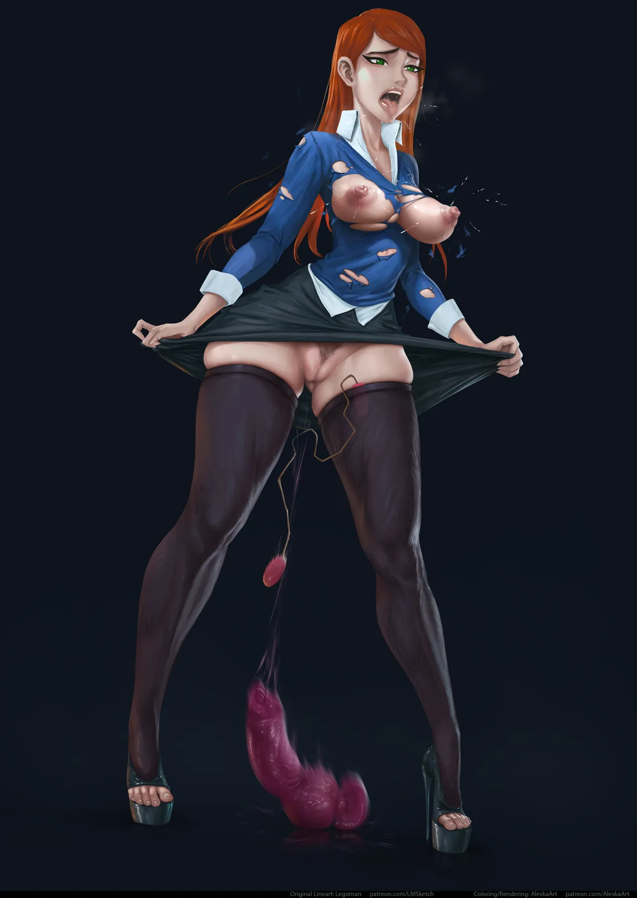 Gwen Tennyson Pinup page 4 full