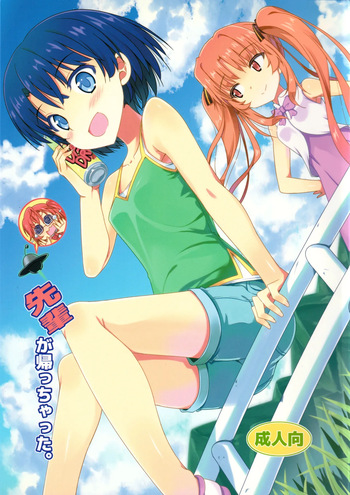 Senpai ga Kaecchatta. cover
