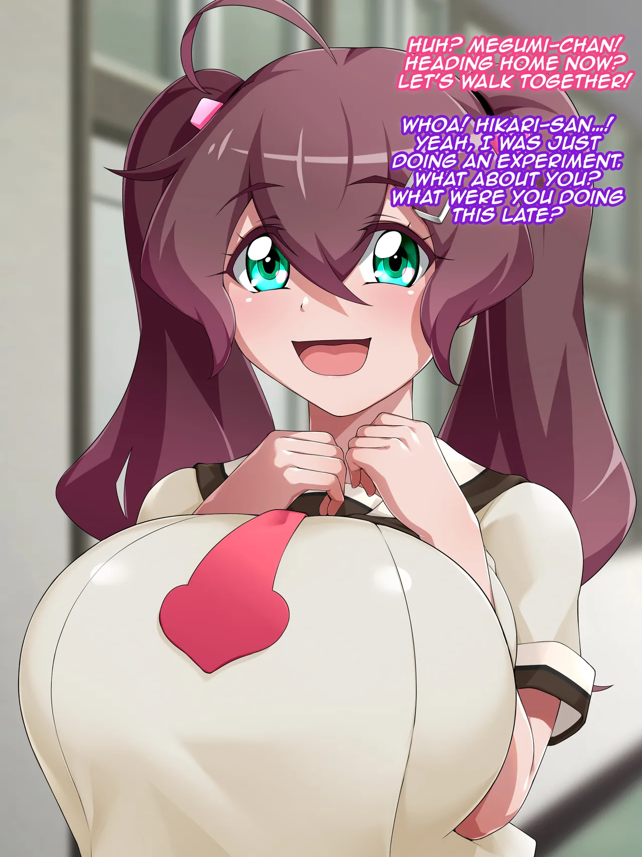 Kanzu Megumi wa do~~~shitemo onnanoko ni kintama o hayashitai | Kanzu Megumi Reeea~~aally Wants to Give Girls Balls page 2 full