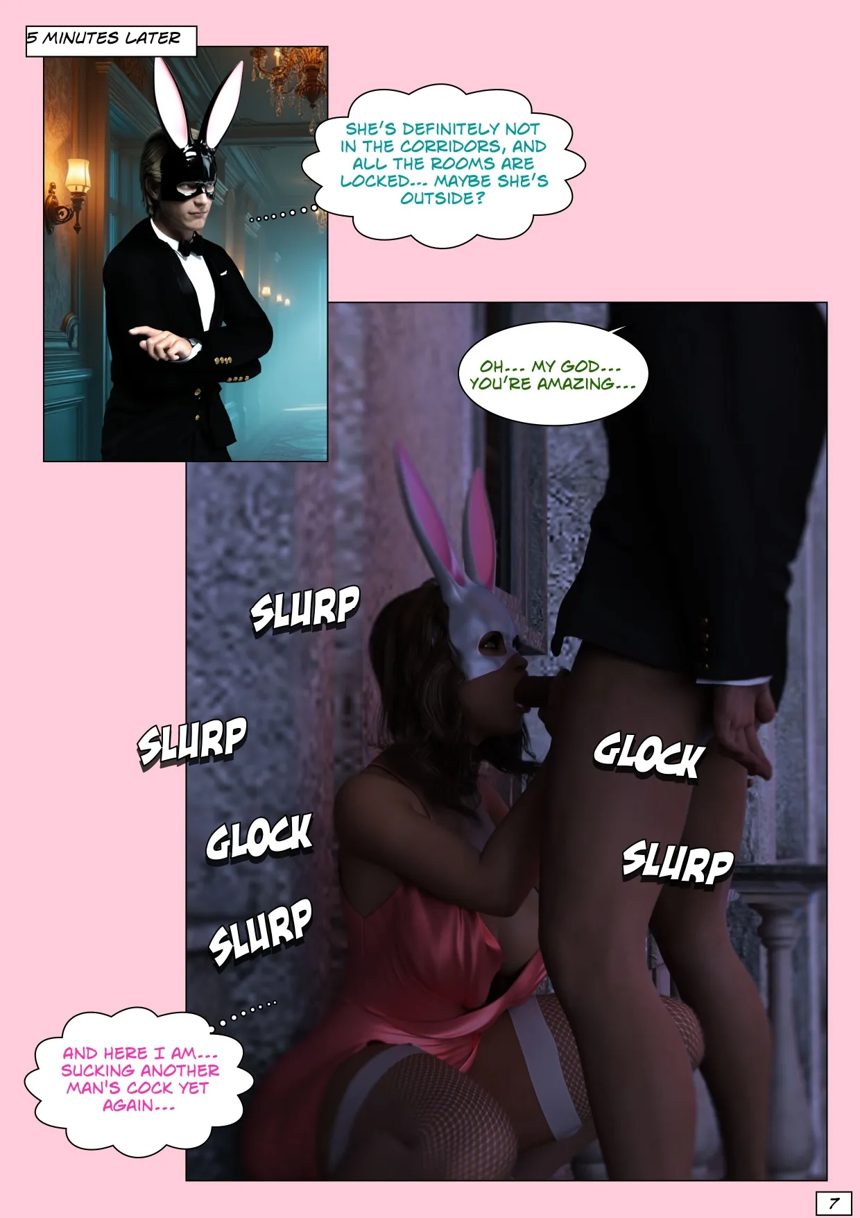 The Easter Masquerade page 9 full