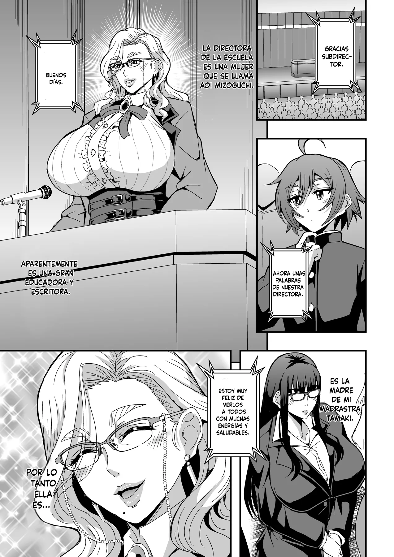 Kyoushi to Mama to Koibito no Kao 2 Gi Sobo Mizoguchi Aoi page 2 full