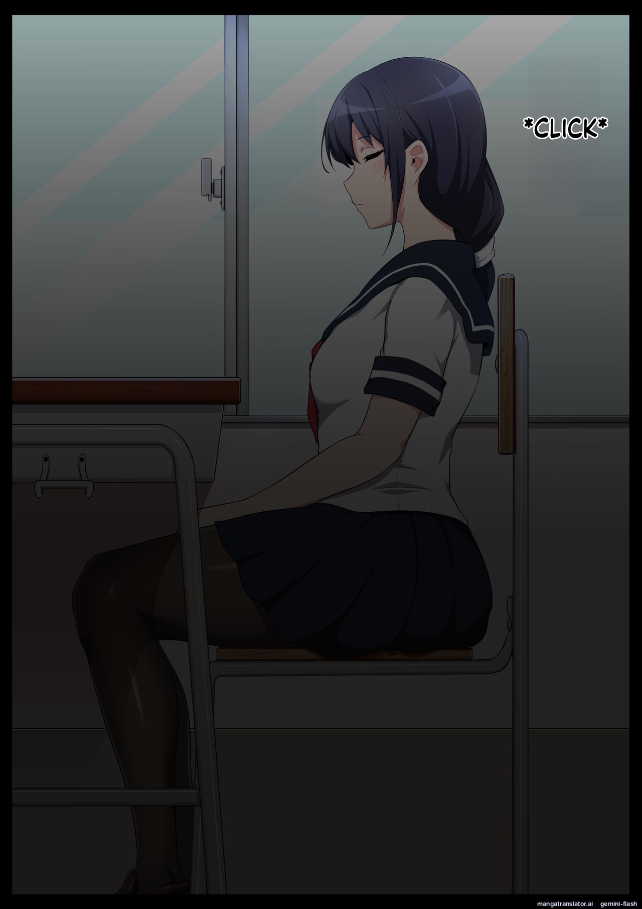 Gakkou Jiman no Bishoujo Seitokaichou o Seibyou Mochi no OwaCon Onna ni Otosu Hanashi 1 page 8 full