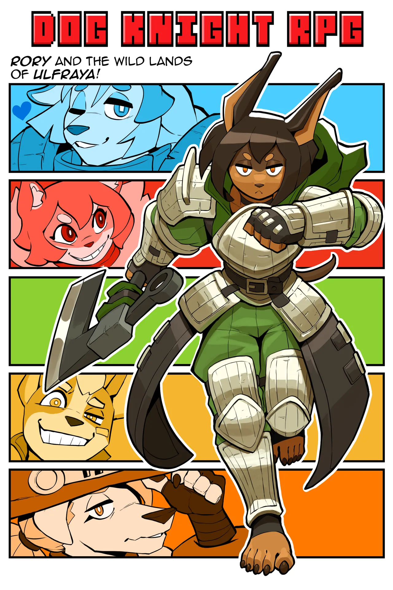 Dog Knight RPG page 1 full