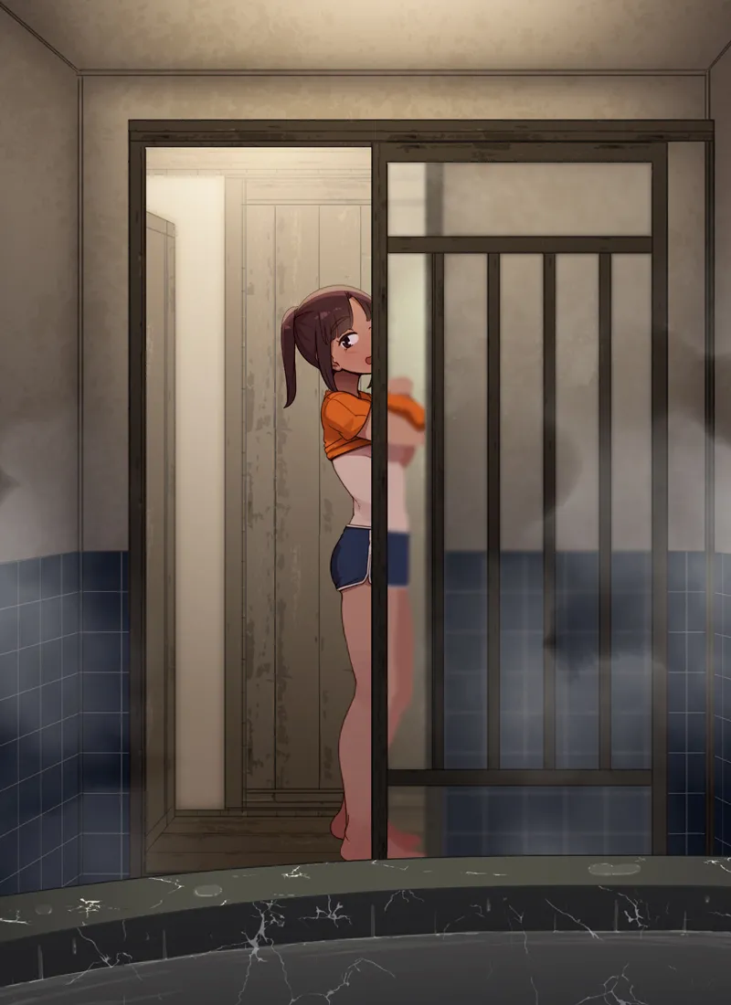 民泊の娘さんと混浴 page 10 full