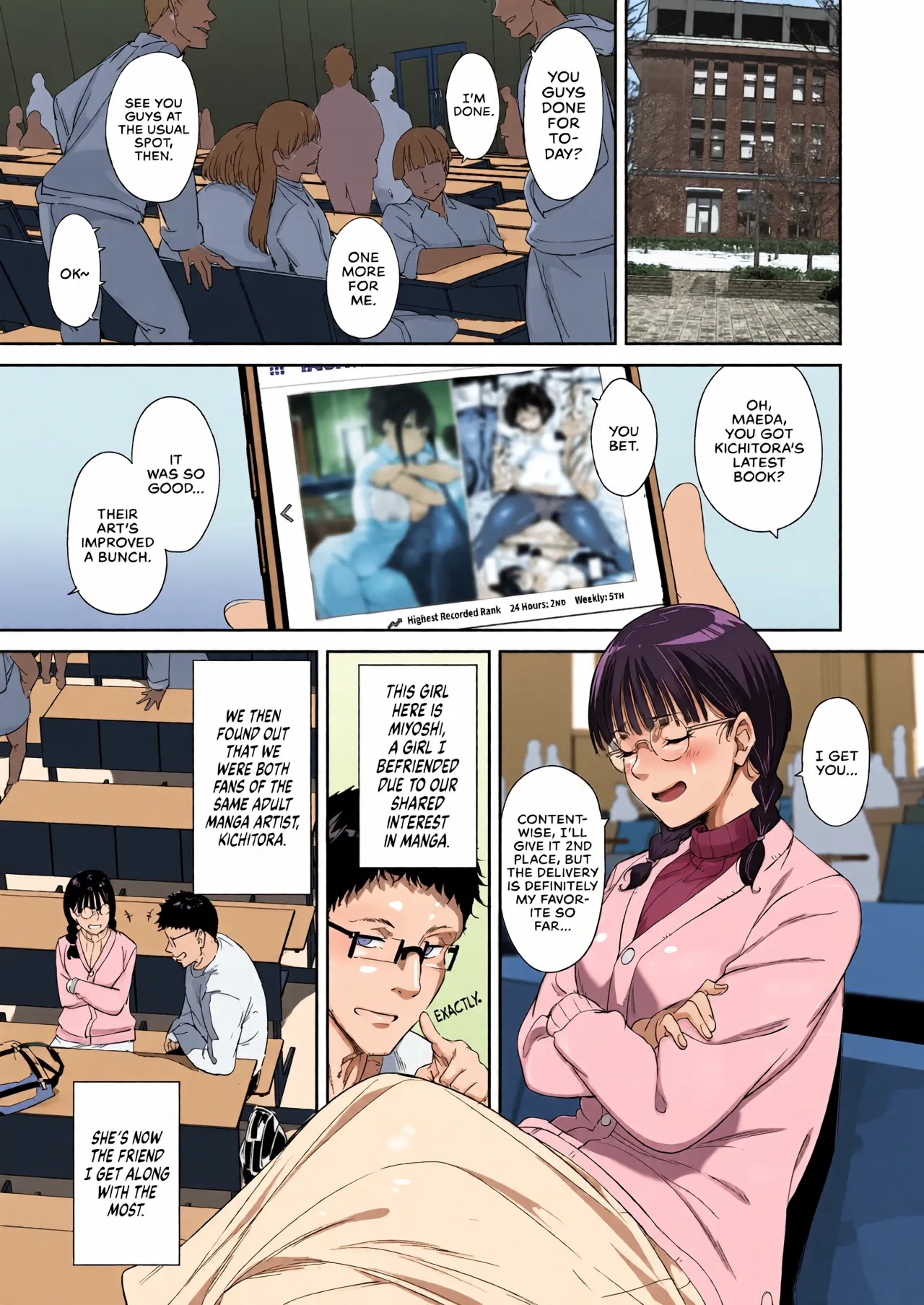 Otaku Tomodachi to no Sex wa Saikou ni Kimochi Ii | Sex with Your Otaku Friend is Mindblowing page 3 full