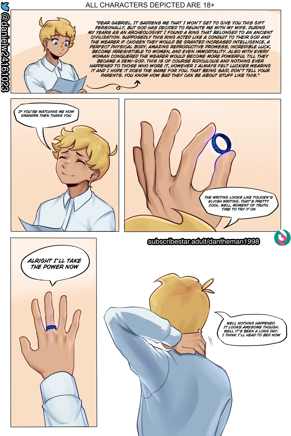 Ascension of an Erotic God Ch 1 page 6 full