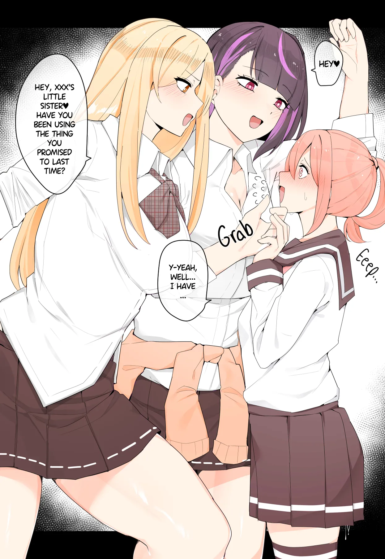 Having a Good Time with Futanari Gyarus page 1 full