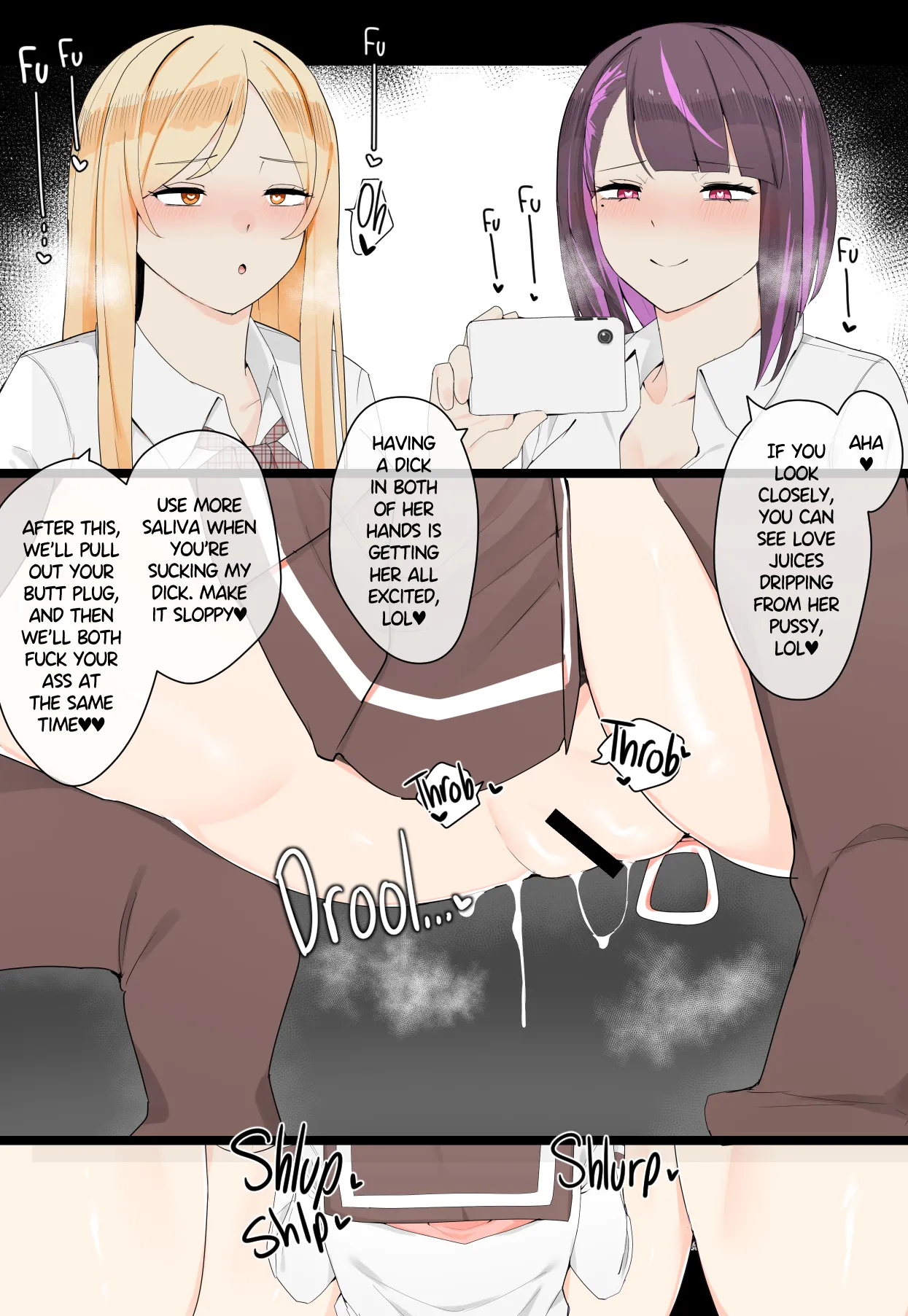 Having a Good Time with Futanari Gyarus page 6 full