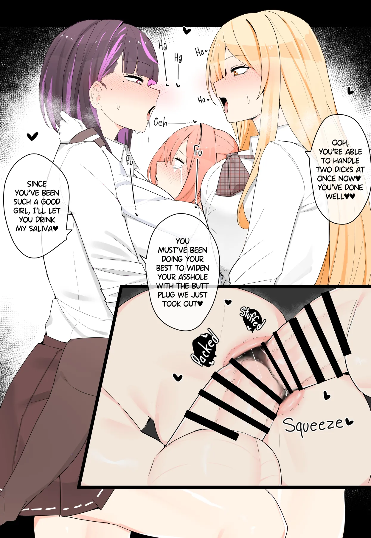 Having a Good Time with Futanari Gyarus page 8 full