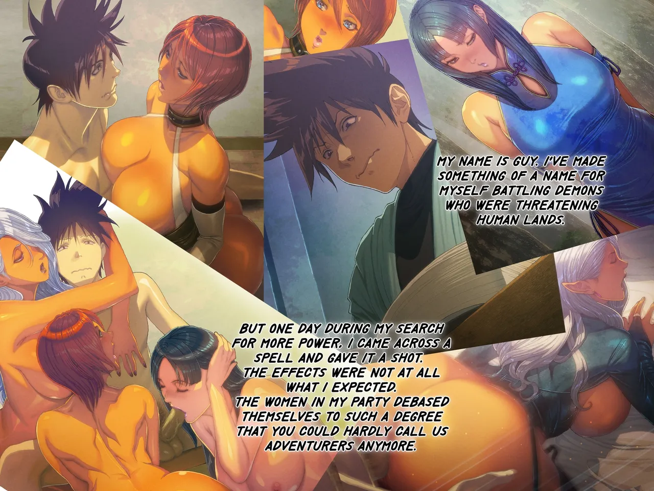 Harem Party 3 Deau Onna ga Tsugi kara Tsugi e to Mesu Ochiru Ken ni Tsuite | Harem Party 3 Every Woman I Meet Ends Up Debasing Herself! page 5 full