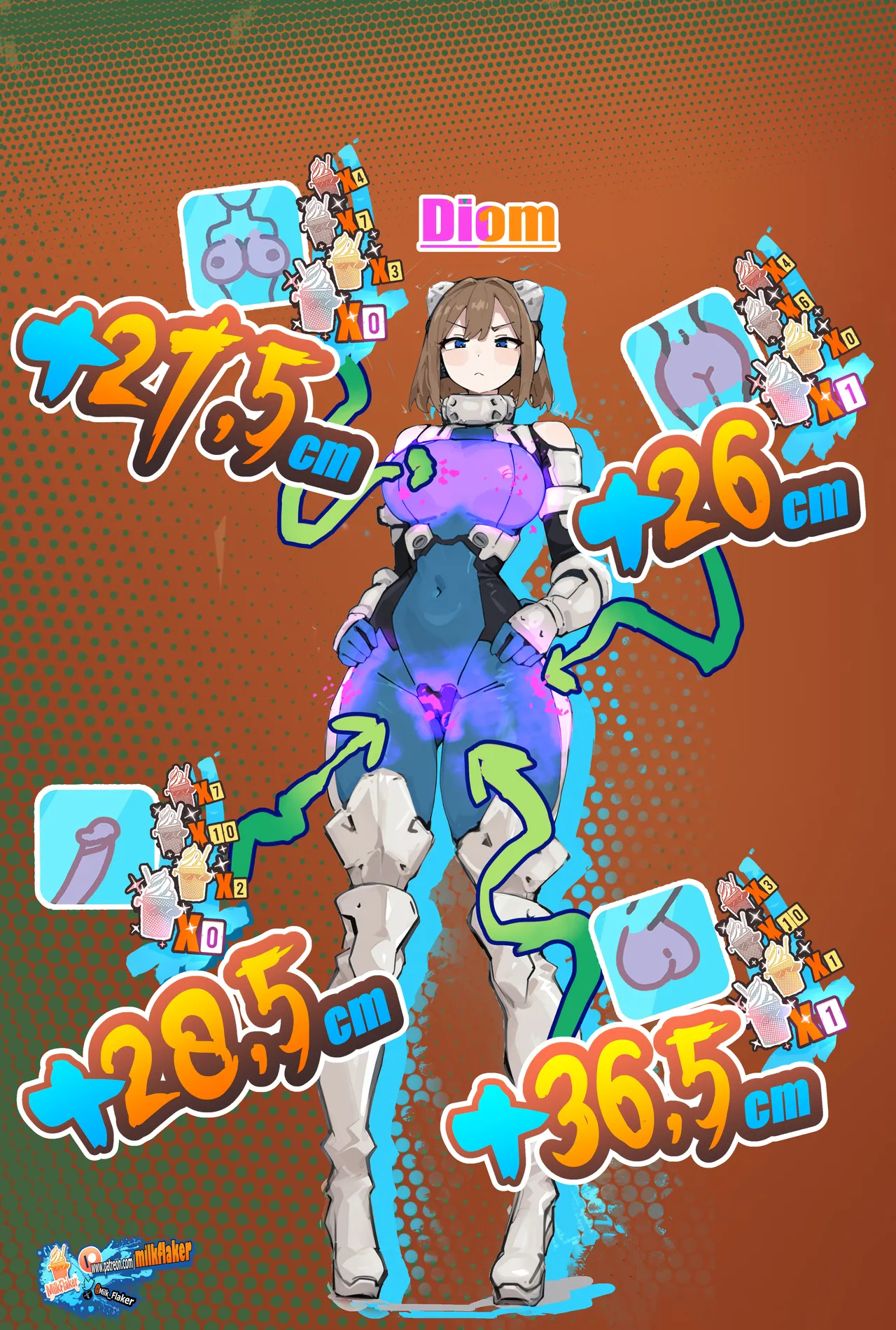 Monthly character corrupition-Milk flaker page 3 full