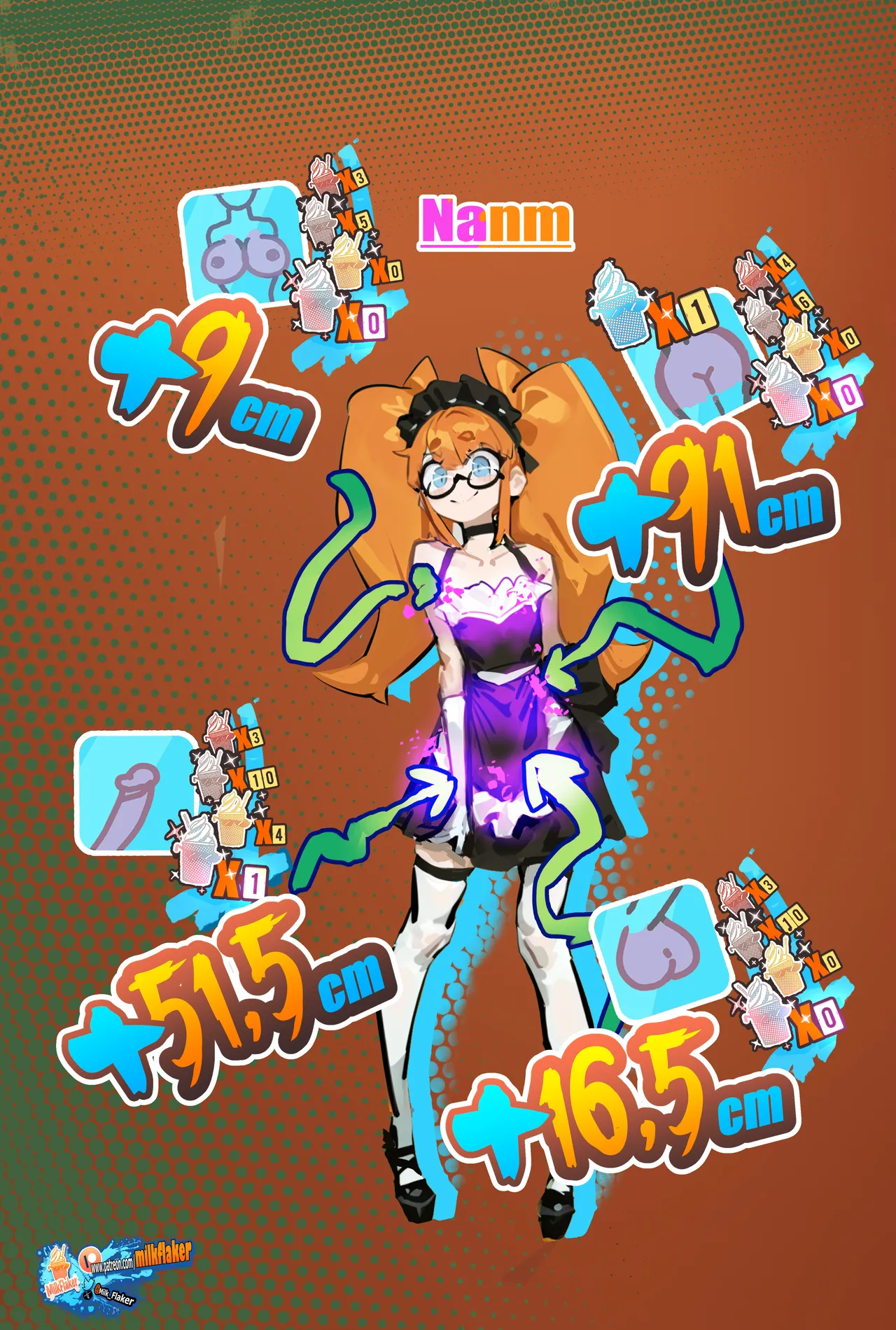 Monthly character corrupition-Milk flaker page 9 full