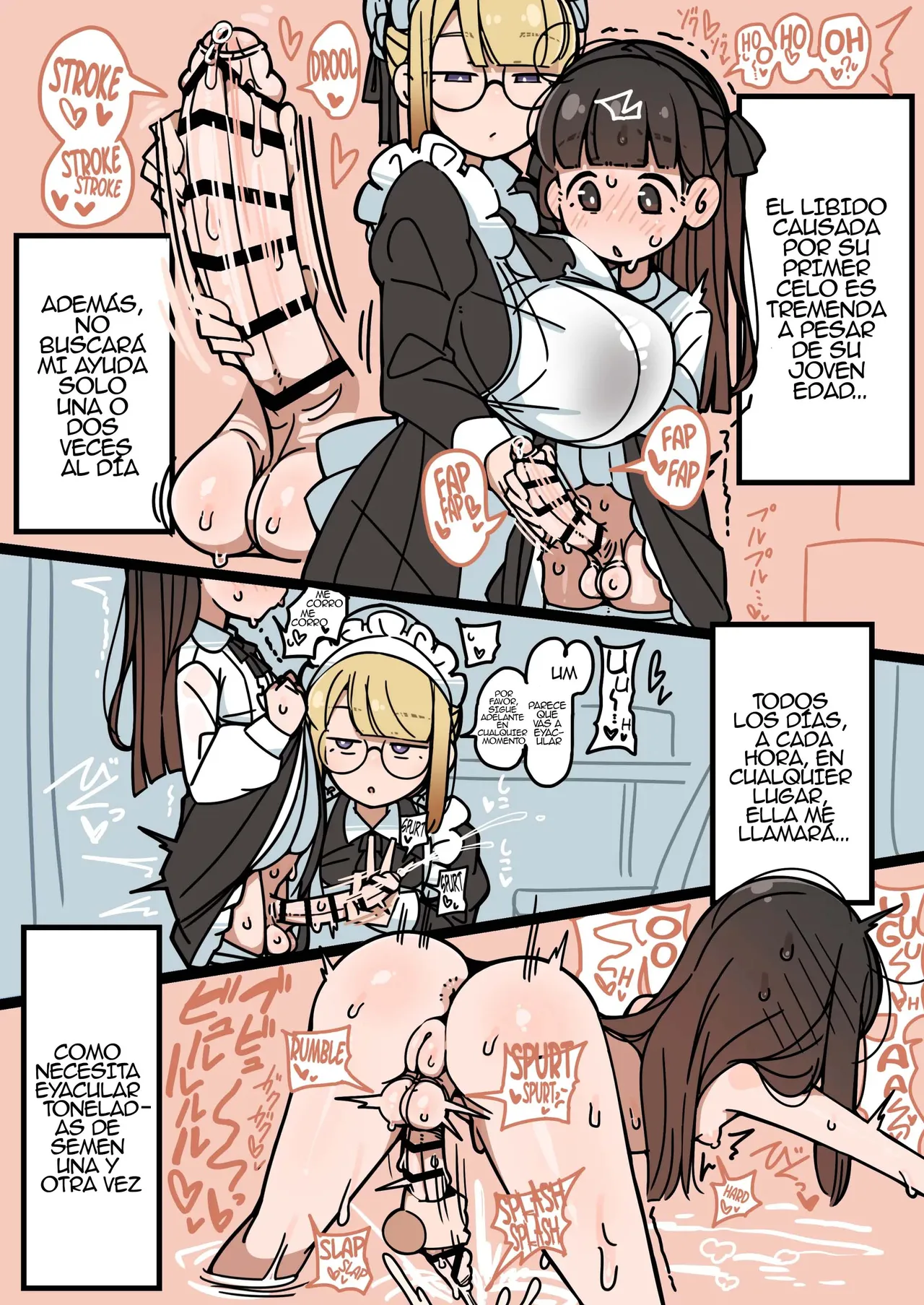 Junsui Junboku Futanari Ojou-sama Seitsuu｜La Señorita Futanari Pura e Inocente page 10 full