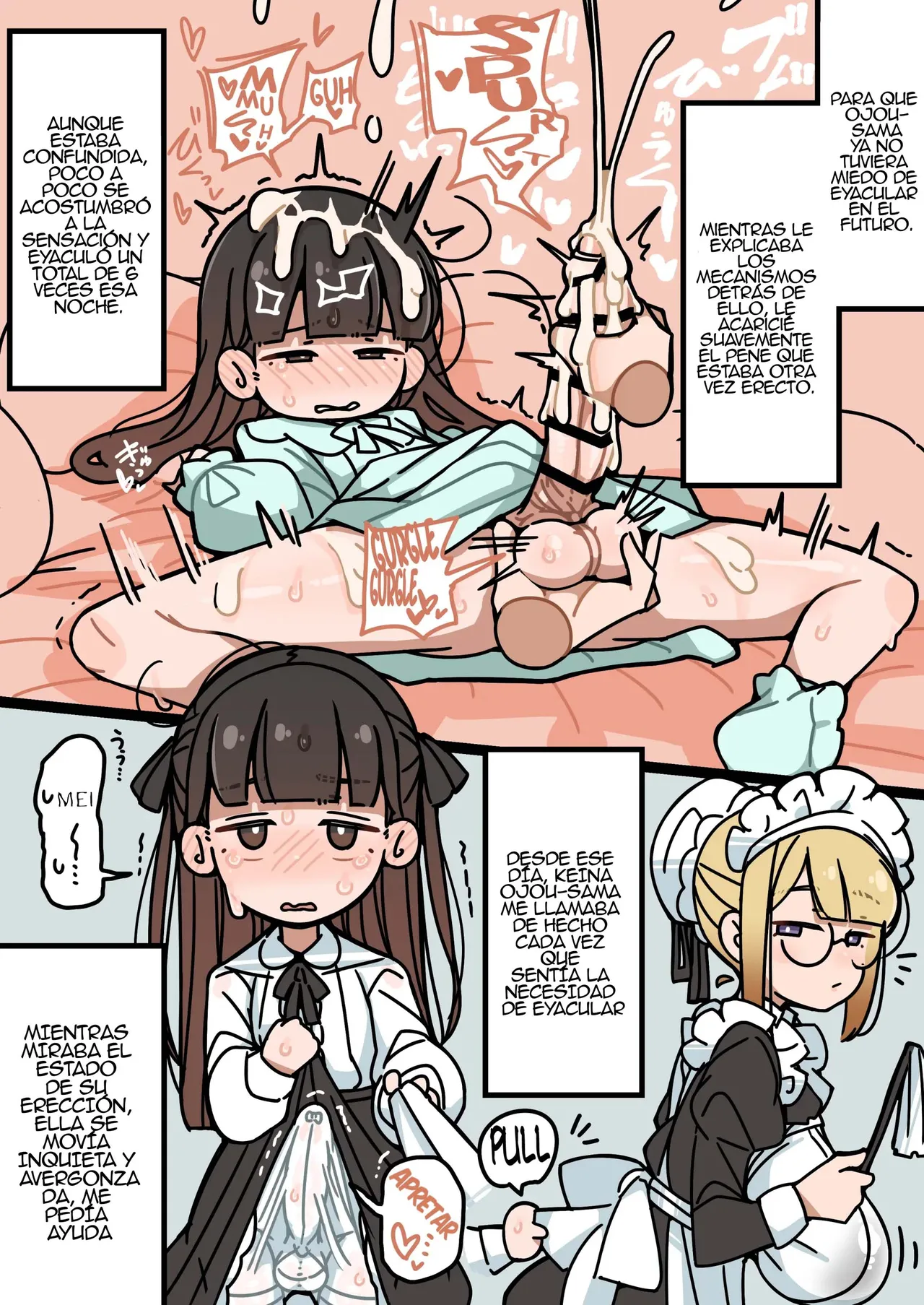 Junsui Junboku Futanari Ojou-sama Seitsuu｜La Señorita Futanari Pura e Inocente page 9 full