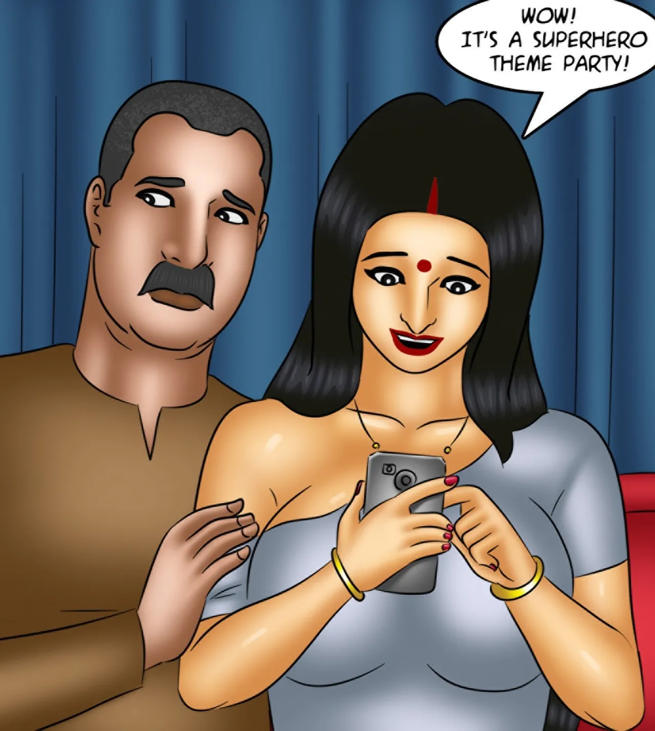 Savita Bhabhi Episode 118 The -Adventures of Scarlet Queen page 9 full