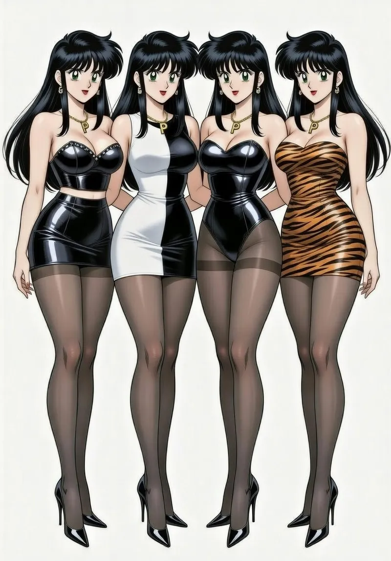 Haruka Inui inspired AI pantyhose models vol. 2 page 5 full