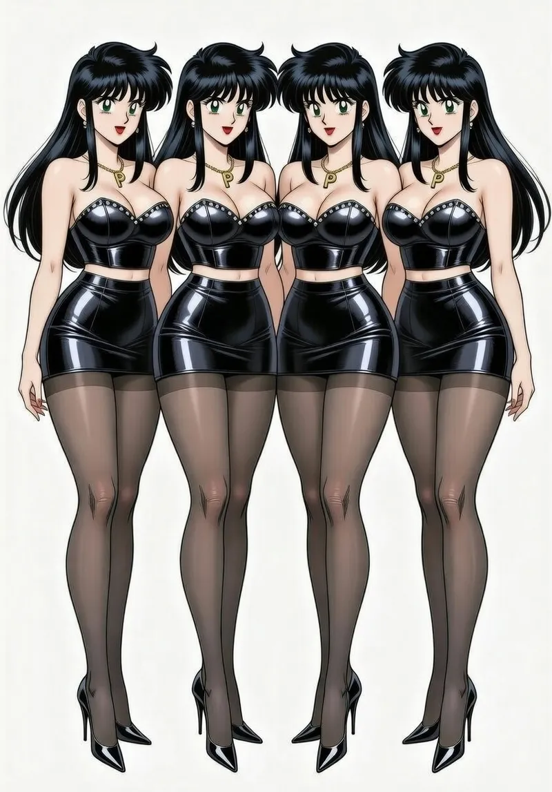 Haruka Inui inspired AI pantyhose models vol. 2 page 7 full