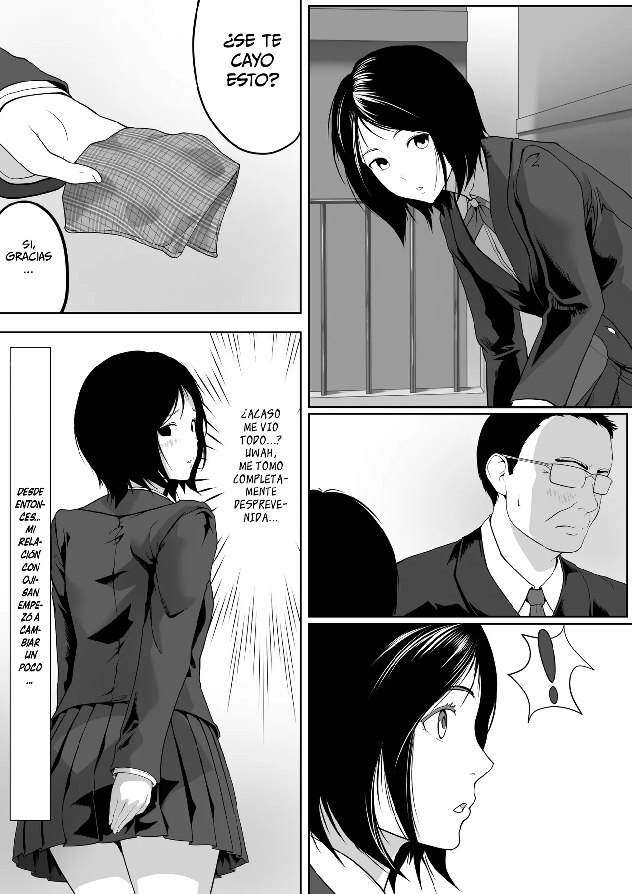 Tonari no Oji-san no Shisen ga Ki ni Natte... page 6 full