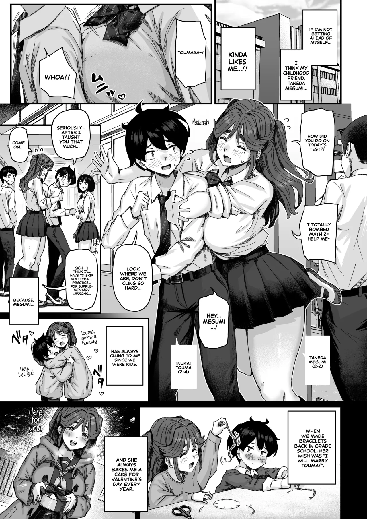 Hatsuiku ga Yokute Oshi ni Yowai Osananajimi ga Ki ni Natte Shikatanai  | I Can't Stop Thinking About My Childhood Friend Who’s Such a Pushover. page 4 full