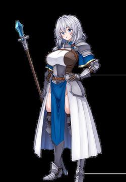 戦乙女と淫らな妖精の町 立ち絵