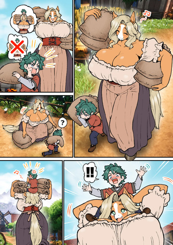 Uma no Onee-san to Shounen cover