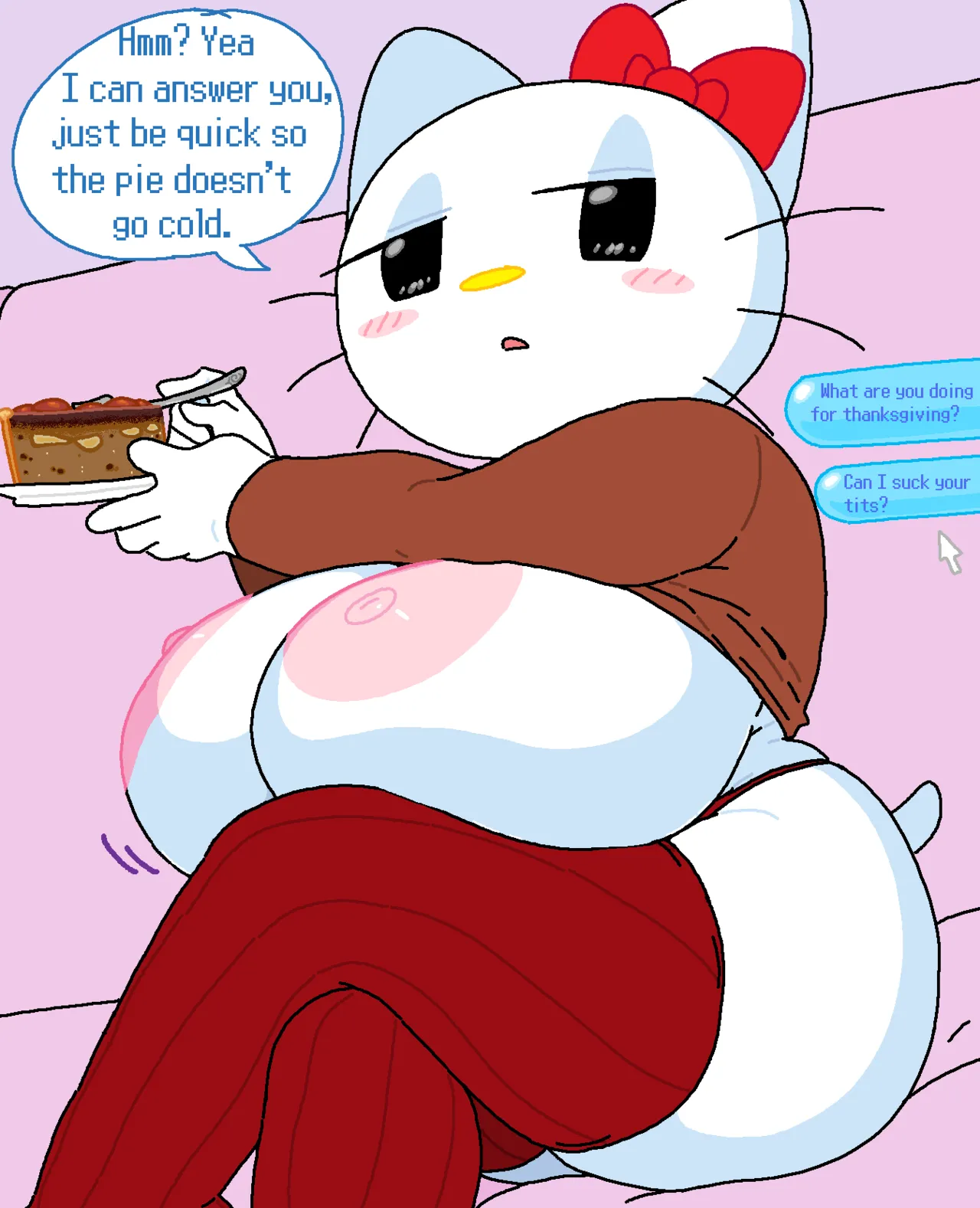 Hello Kitty asks you a question page 5 full