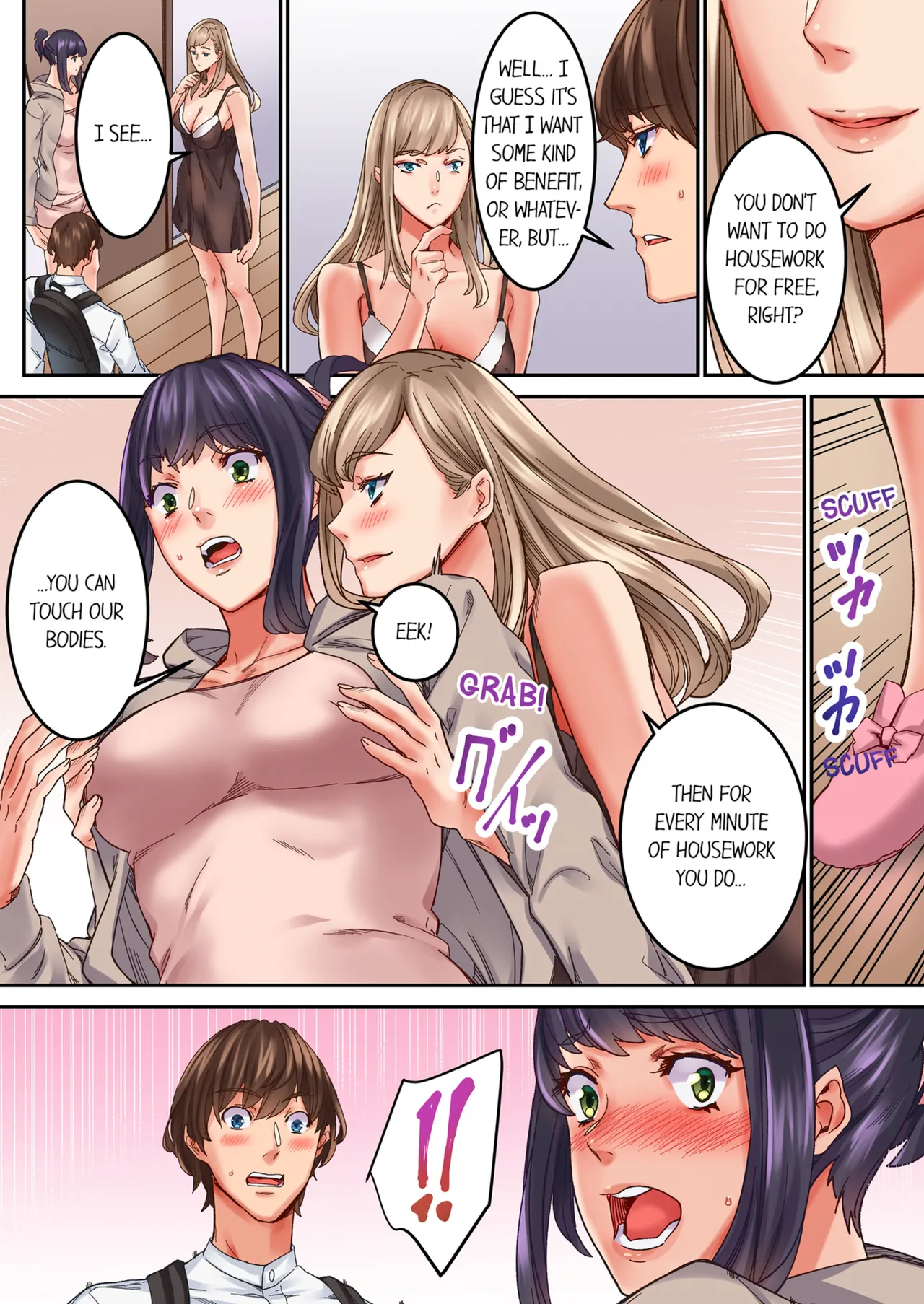 "1 Funkan Dake Rete mo īyo … " Shea Hausu no Himitsu Rūru | The Share House's Secret Rule Vol. 1-10 page 10 full