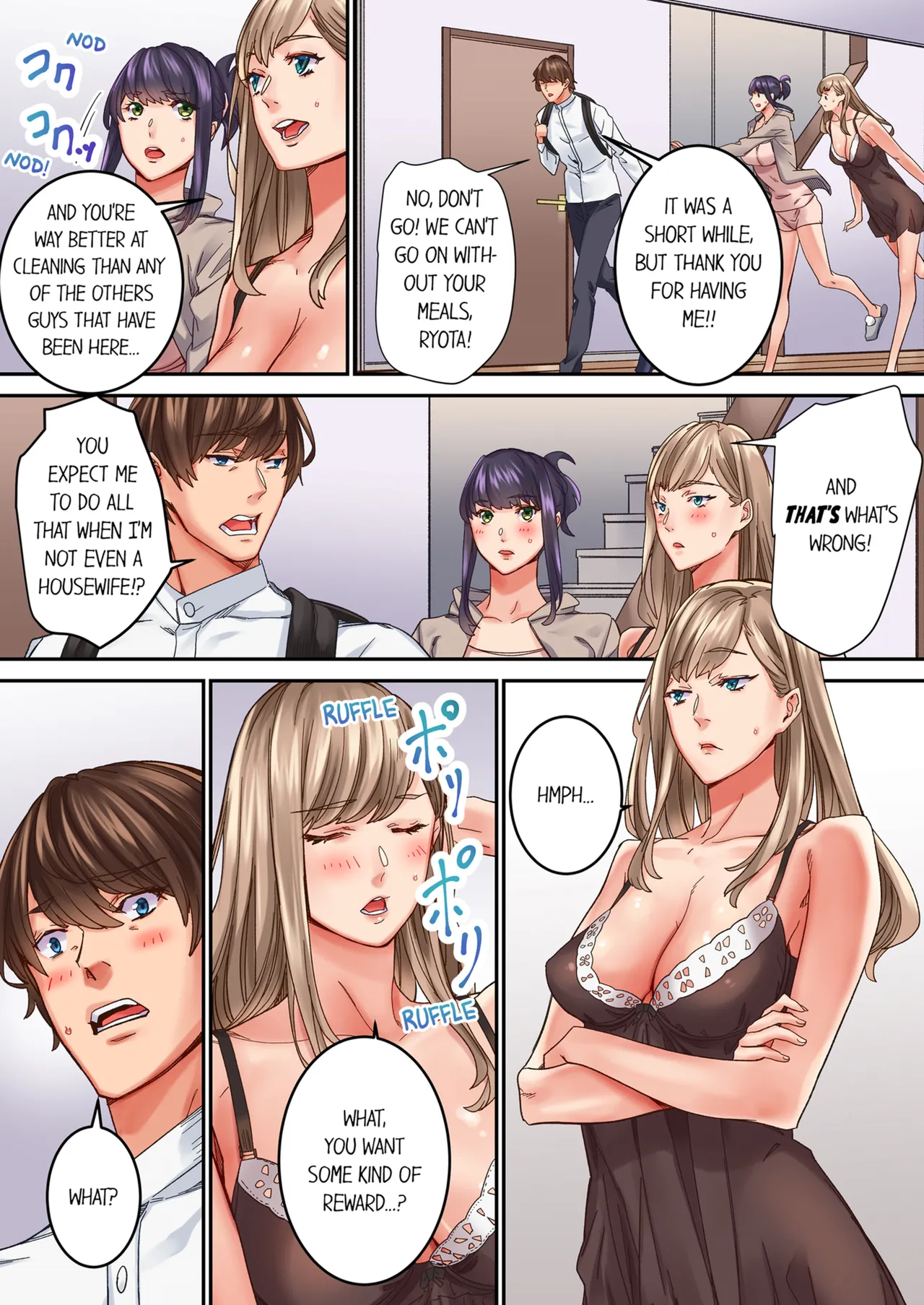 "1 Funkan Dake Rete mo īyo … " Shea Hausu no Himitsu Rūru | The Share House's Secret Rule Vol. 1-10 page 9 full