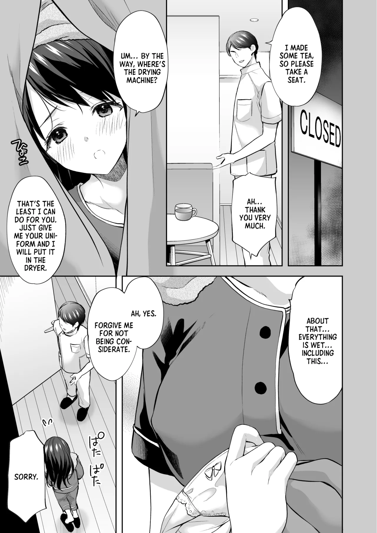 Massage parlor above the cram school page 8 full