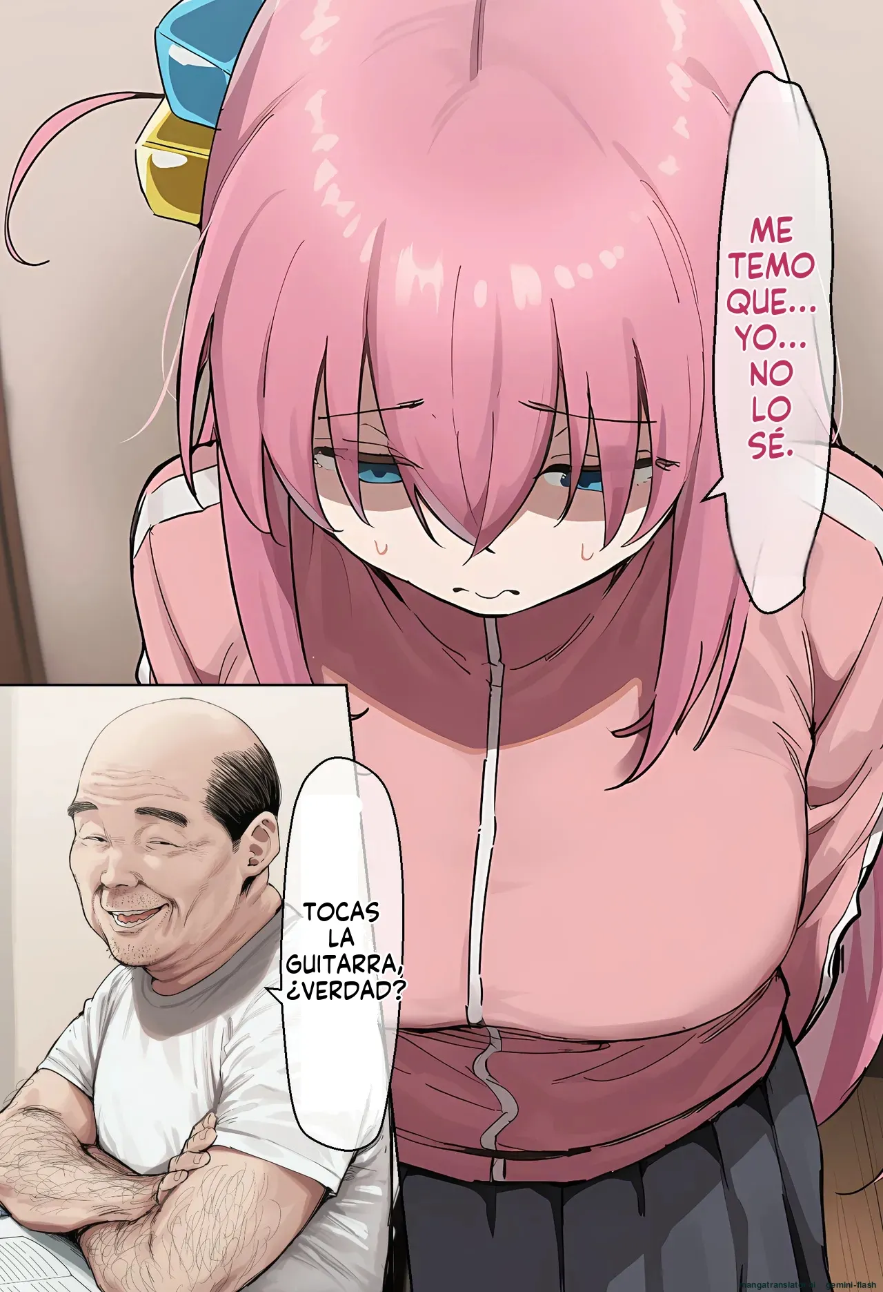 Botchi na watashi ga okusan ni!  MTL page 8 full