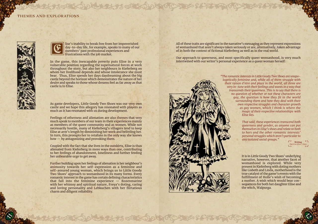 The Art Of Little Goody Two Shoes - Official Game Artbook page 8 full