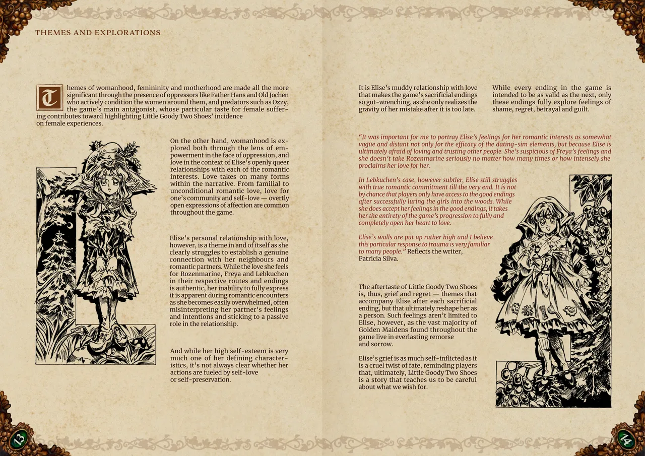 The Art Of Little Goody Two Shoes - Official Game Artbook page 9 full