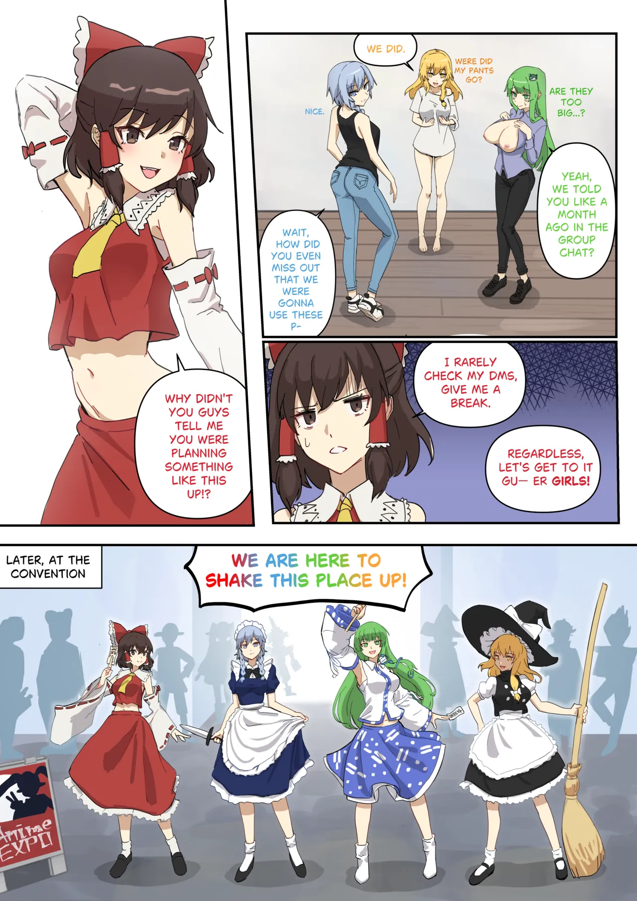 Touhou Cosplay page 6 full