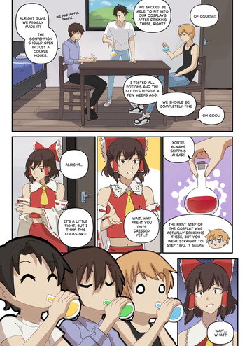 Touhou Cosplay cover