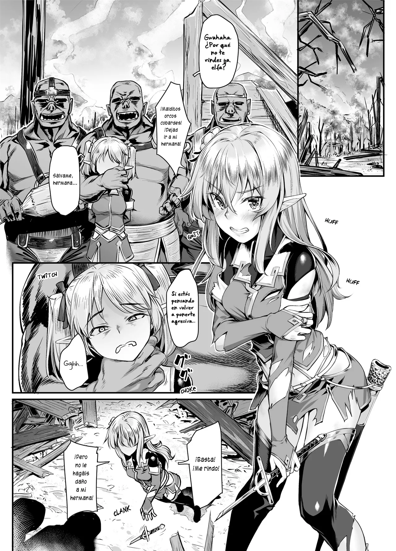 Taken by Orcs page 3 full