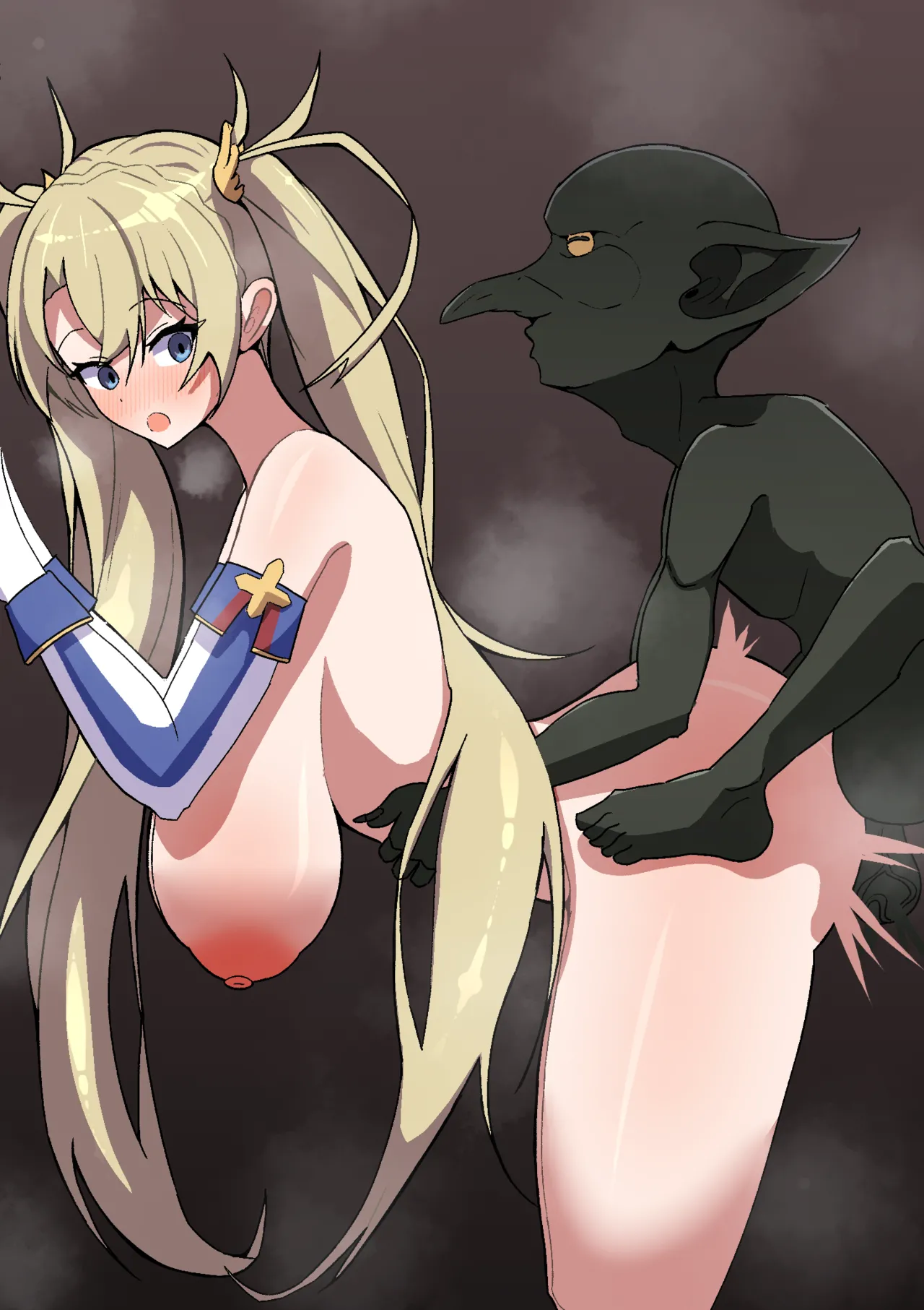 Goburin no miryou Dekaon ni Haiboku Shite Goburin senyou Haramibukuro-ka Bradamante page 6 full