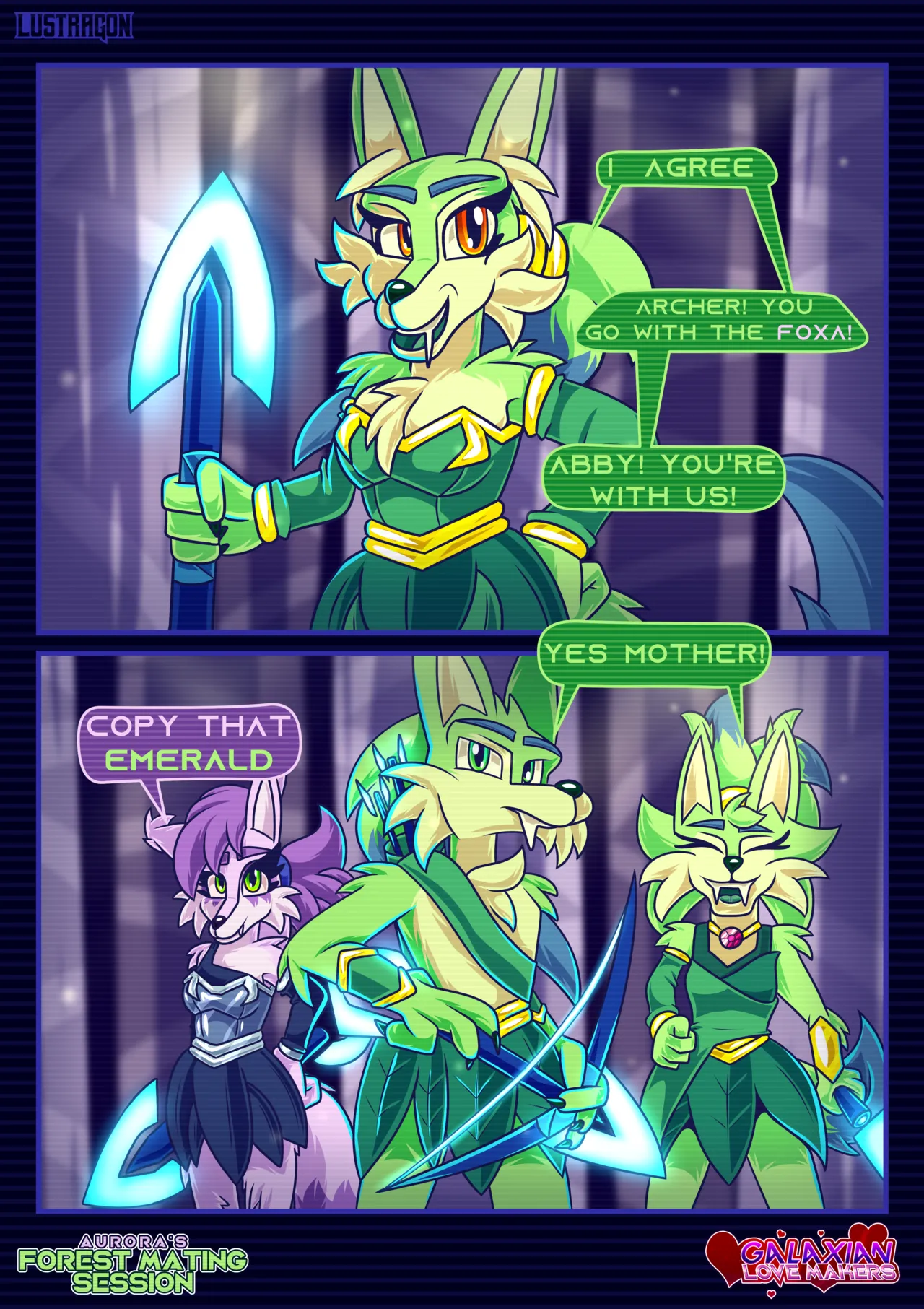 Aurora's Forest Mating Session page 5 full