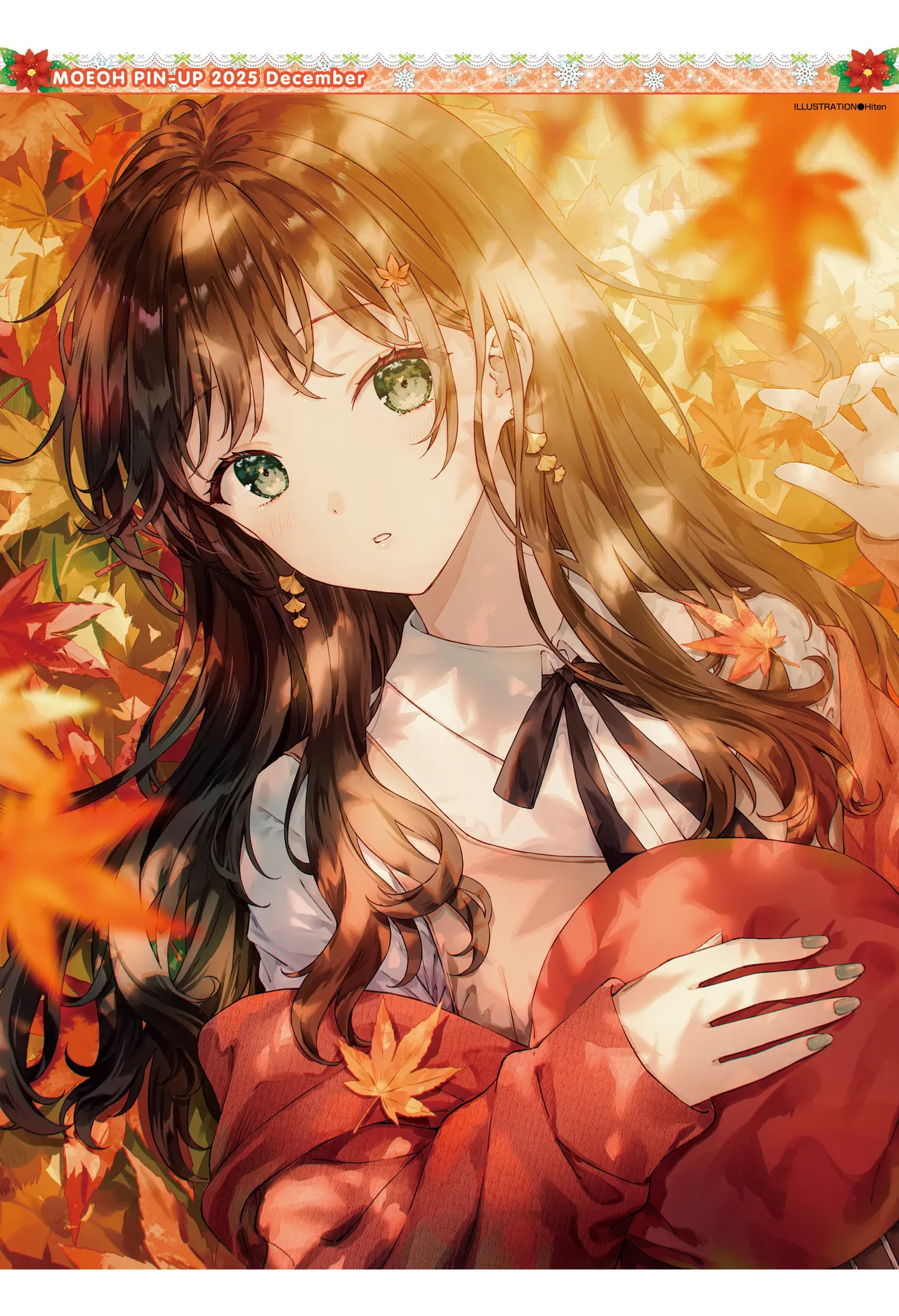 Dengeki Moeoh Dec. 2025 - Posters Stitched page 1 full