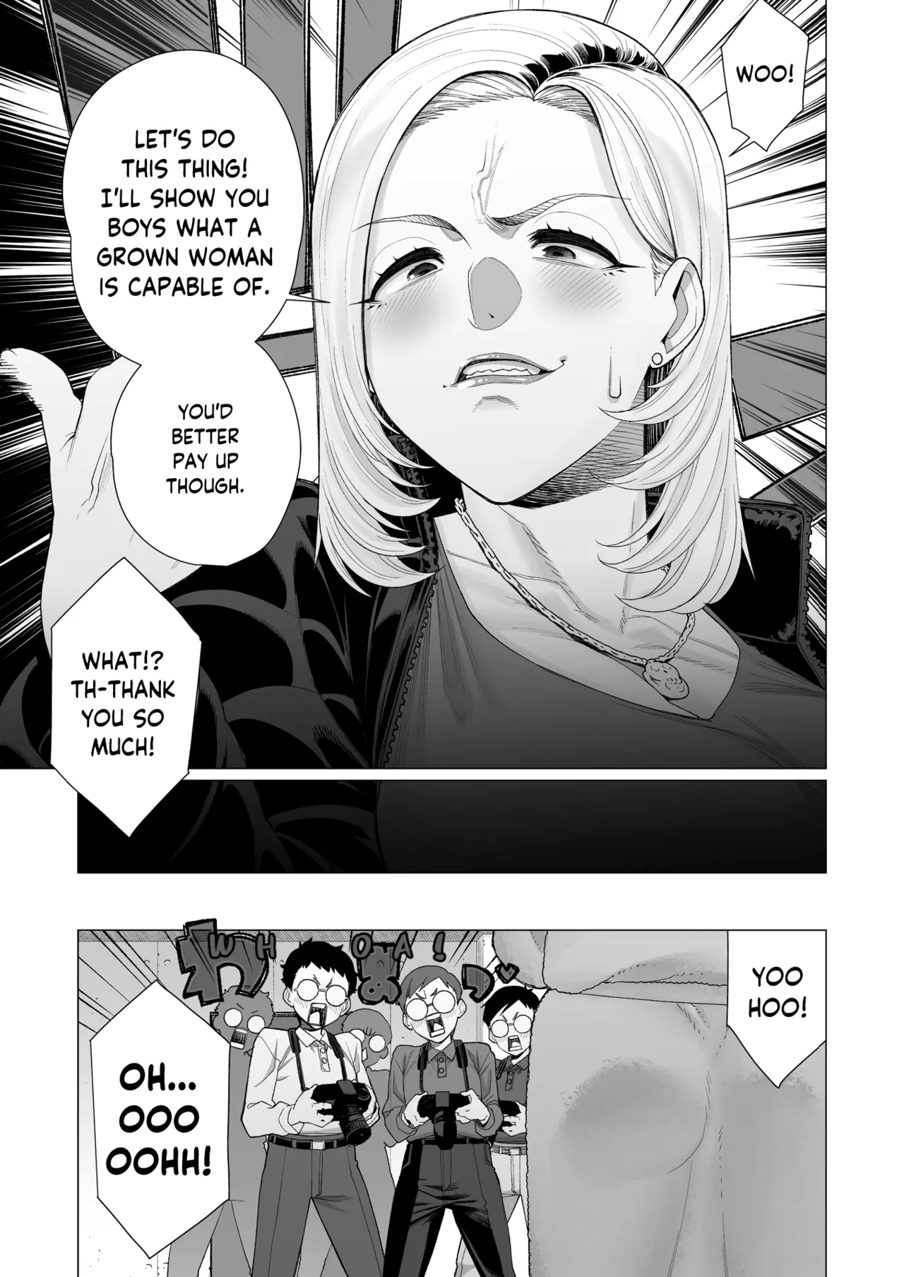 YanMama Chinmake Satsueikai | Yankee Mama's Photoshoot: Fucked by the Camera page 3 full