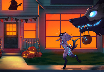 Halloween Night Spent with the Reaper cover