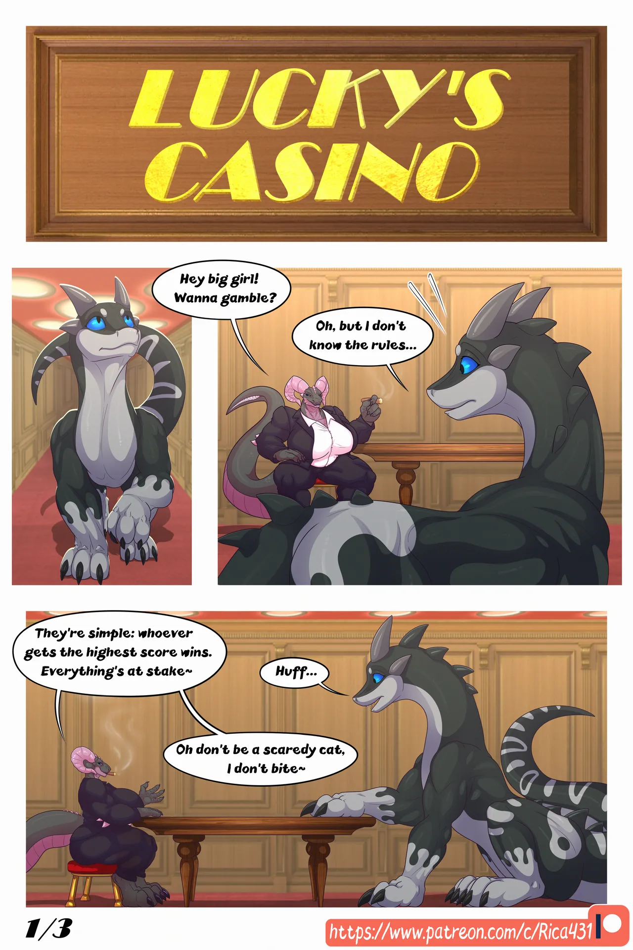 Lucky's Casino page 1 full