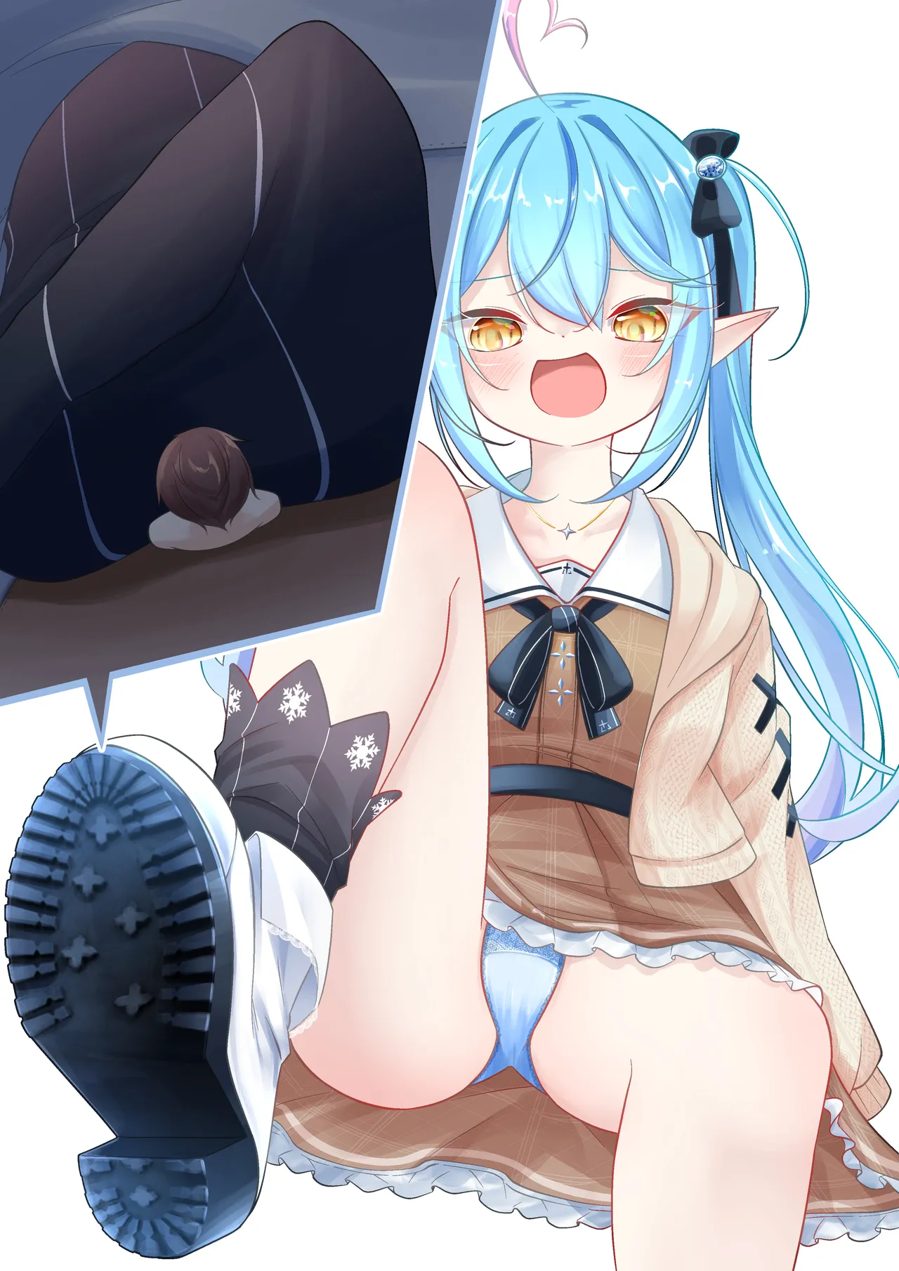 Lamy Plays With a Tiny page 8 full