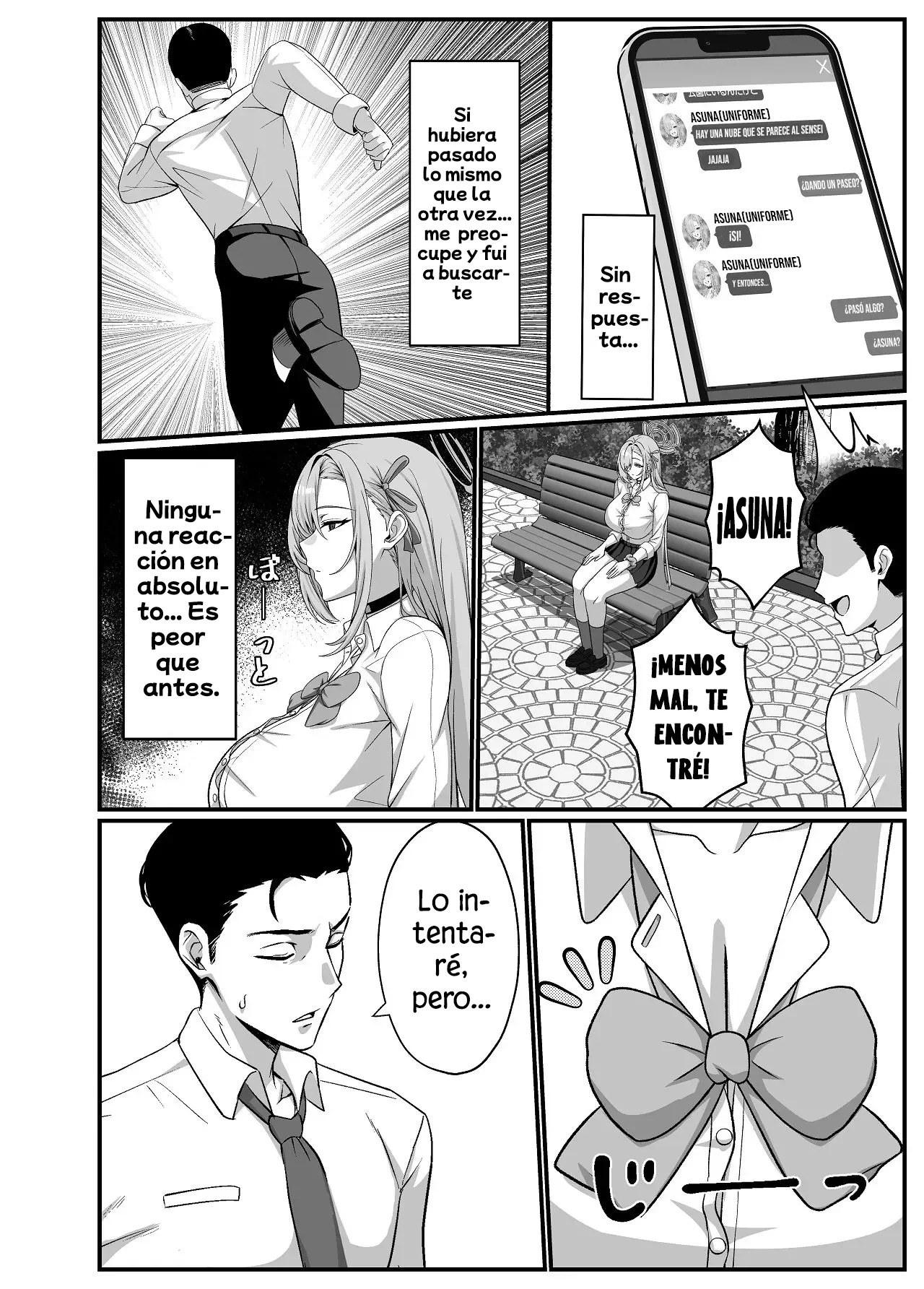 Sensei wa Asuna no Wan-chan｜El Sensei es el Perrito de Asuna page 3 full