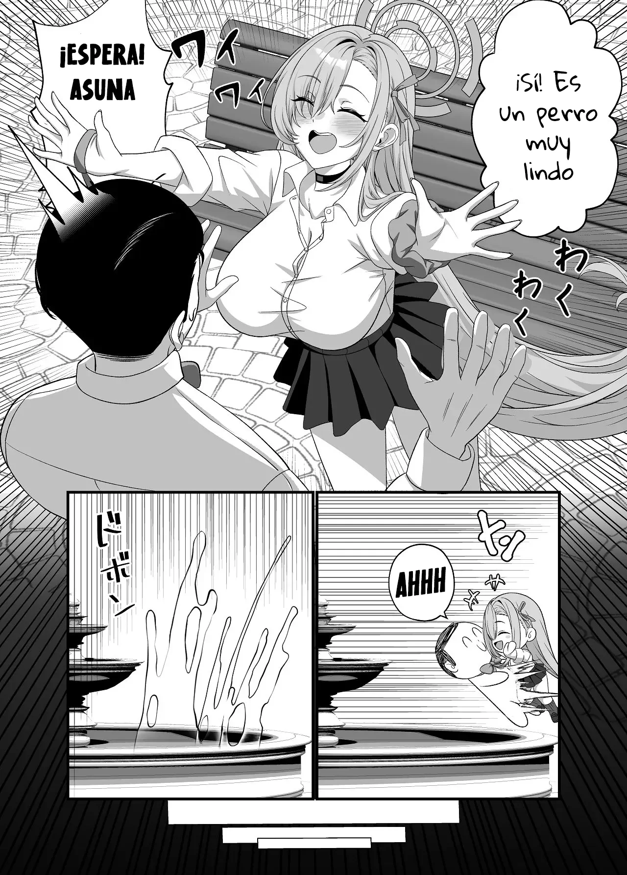Sensei wa Asuna no Wan-chan｜El Sensei es el Perrito de Asuna page 5 full