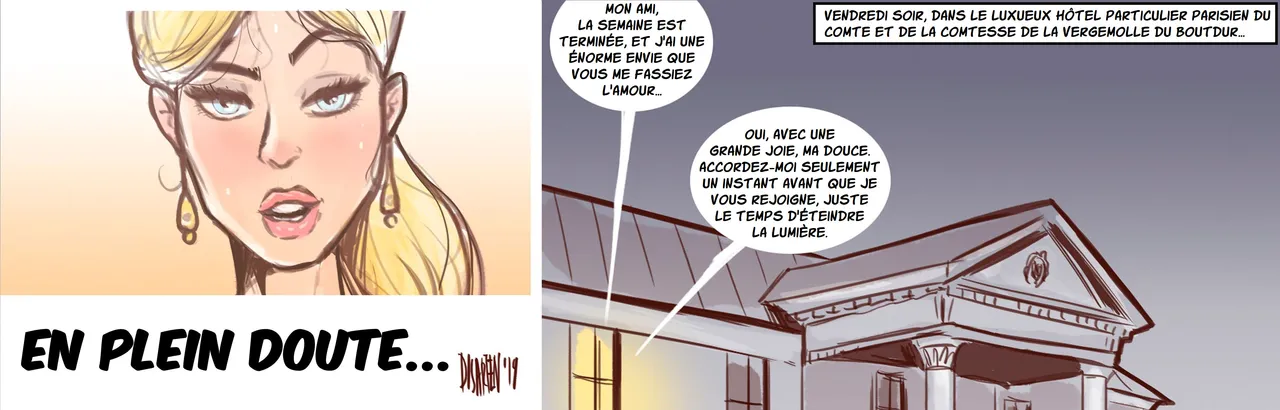 En Plein Doute... She wasn't sure... page 1 full